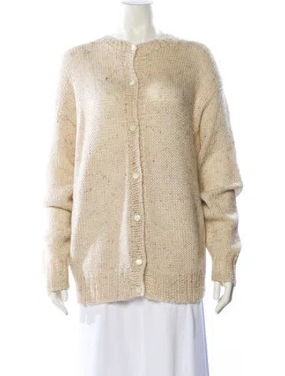 Pre-owned Valentino Crew Neck Sweater In Neutral