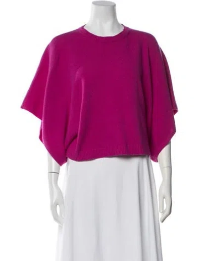 Pre-owned Valentino Crew Neck Sweater In Pink