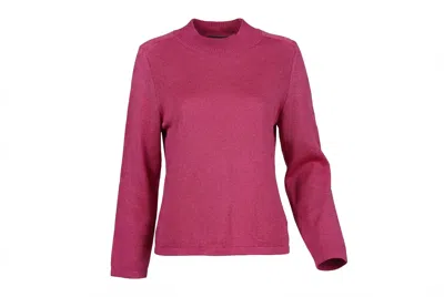 Valentino Crew-neck Knit Sweater In Pink