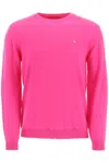 Valentino Icon Stud Wool Knit Sweater In Pink Pp