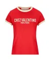 Valentino T-shirt In Red