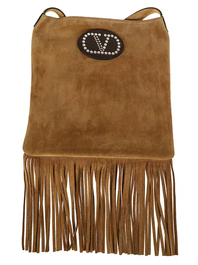 Valentino Garavani Cross Body Bag In Macara Fondant