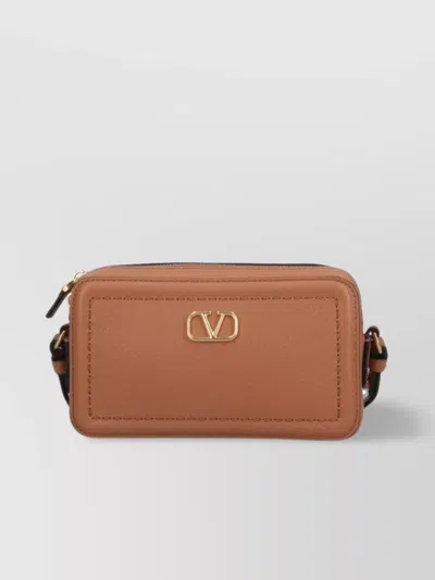 Valentino Garavani Cross-body Bag With Adjustable Strap And Gold-tone Hardware