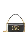 Valentino Bolsa Bandolera - Negro In Negro