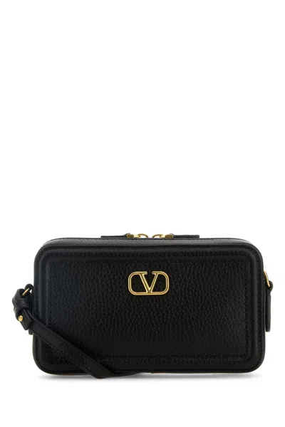 Valentino Garavani Mini Crossbody Bag Alltime In Black