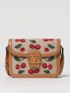 Valentino Cherryfic Shoulder Bag In Beige