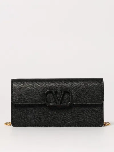 Valentino Garavani Crossbody Bags  Woman Color Black