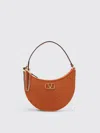 Valentino Vlogo Signature Mini Hobo Bag In Brown