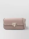 Valentino Women's Leather Rockstud Crossbody Bag In Pink