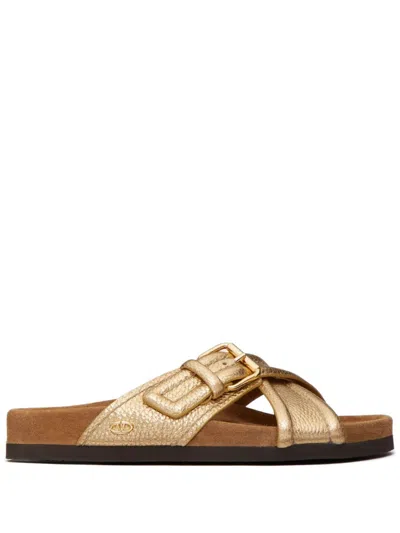 Valentino Garavani Chanclas - Fussbet In Metallic