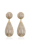 Valentino Garavani Crystal Gold-tone Earrings