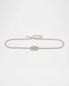 Valentino Crystal V-logo Chain Belt In Metallic