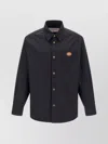 Valentino 'cuffed Button Detail Front Pocket Jacket'