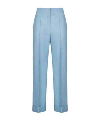 VALENTINO CUFFED-HEM TAILORED TROUSERS