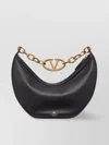 Valentino Small Vlogo Moon Hobo Bag