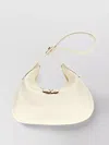 Valentino Curved Shape Gold-tone Hardware Shoulder Bag