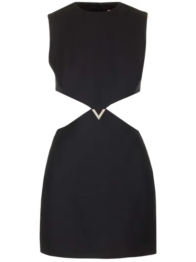 VALENTINO VALENTINO CUT OUT DETAIL DRESS