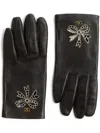 Valentino Garavani Vlogo Signature Nappa Gloves Woman Multicolour 8 In Black