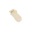 Valentino Garavani Pointelle Pompom Ankle Socks In Nude
