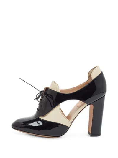 Pre-owned Valentino Garavani Cut-out Pumps In Black