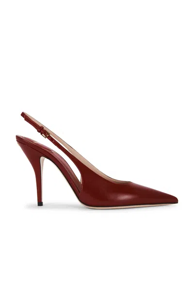 Valentino Garavani Cuttie Sling Back Pump In Red