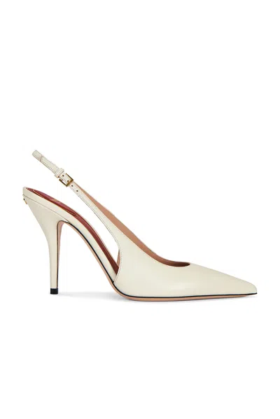 Valentino Garavani Cuttie Sling Back Pump In White