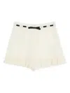 Valentino Daisy Sangallo Shorts - Women's - Cotton In Neutral