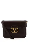 Valentino Women's Chocolate Leather 9to5 Shoulder Bag