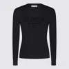 VALENTINO DARK GREY WOOL KNITWEAR