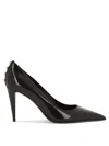 Valentino Pointed Toe Pumps With Stiletto Heel And Stud Embellishments