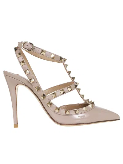 Valentino Garavani Décolleté Rockstud In Pink