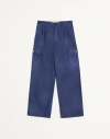 Valentino Wide-leg Jeans In Blue