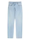 Valentino Straight Leg Trousers Featuring Five-pocket Design In Blue