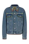 Valentino Denim Jackets Embroideries