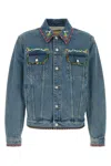 Valentino Denim Jackets Embroideries