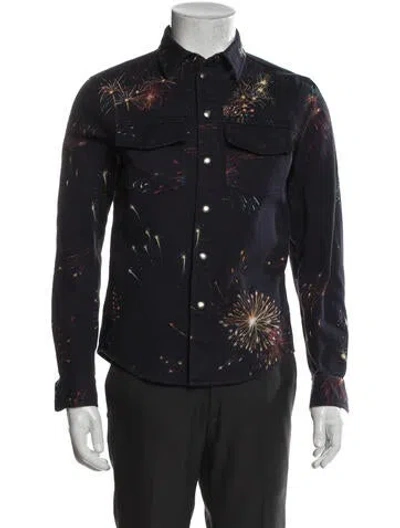 Pre-owned Valentino Denim Jacket In Blue