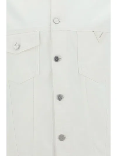 Valentino Denim Jacket In White