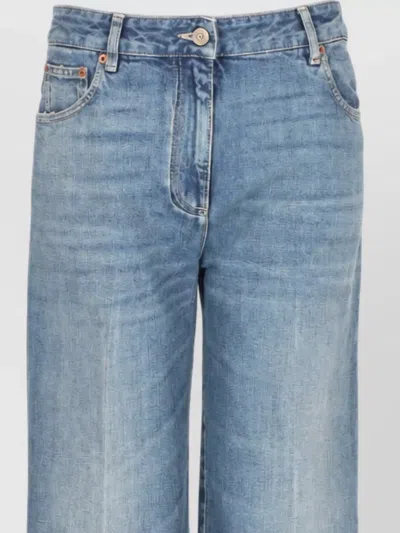 Valentino Denim Jeans In Blue