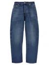 Valentino Blue Washed-effect Denim Jeans