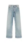 Valentino Wide-leg Jeans In Blue