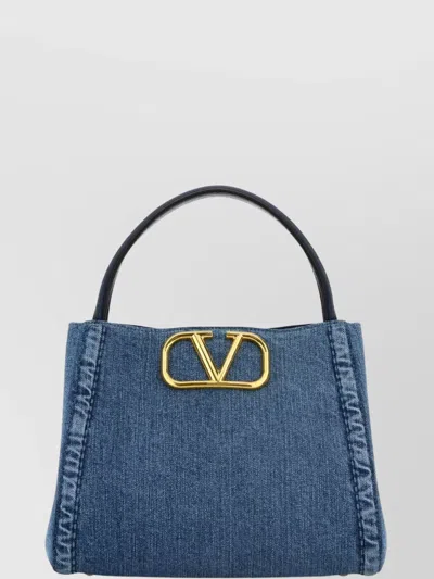 Valentino Garavani Denim Logo Sac À Main