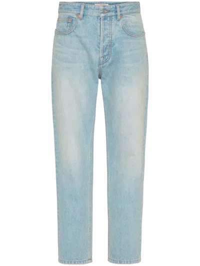 Valentino Denim Pants In Blue
