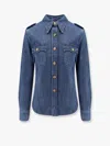 Valentino Casual Shirt With Chest Pockets And Epaulettes