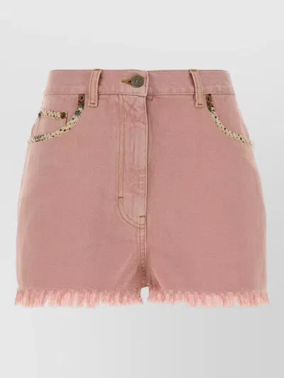 VALENTINO DENIM SHORT SHORTS