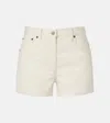 Valentino Garavani Vgold Shorts Bermuda And Short Beige In White