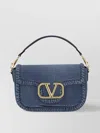 Valentino Denim Shoulder Bag Removable Strap