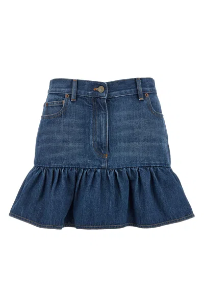 VALENTINO DENIM SKIRT