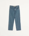 Valentino Rolled Cuffs Denim Trousers In Blue