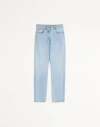 Valentino Denim Trousers Woman Denim 30 In Blue
