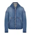Valentino Garavani Denim Jacket In Blue